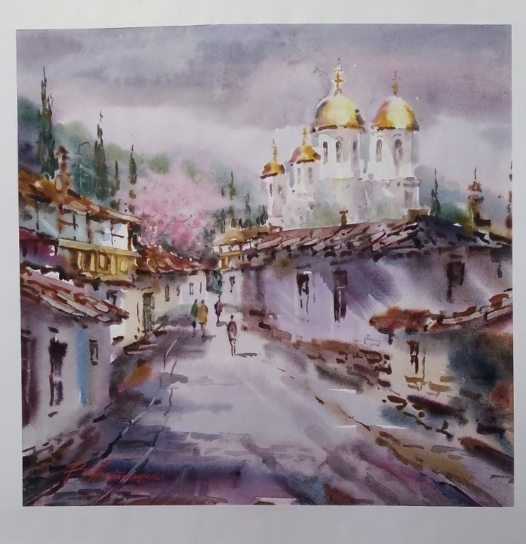 Дорога к собору, работа № 02