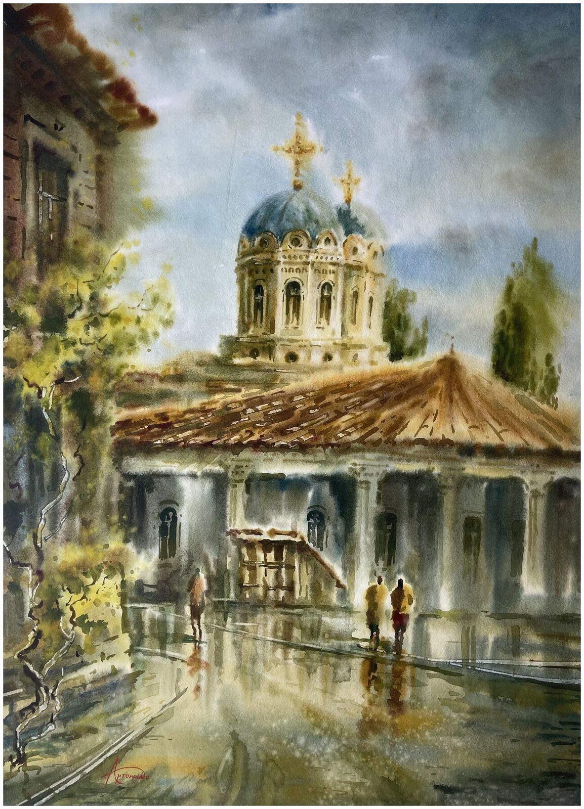 Храм у моря, работа № 87