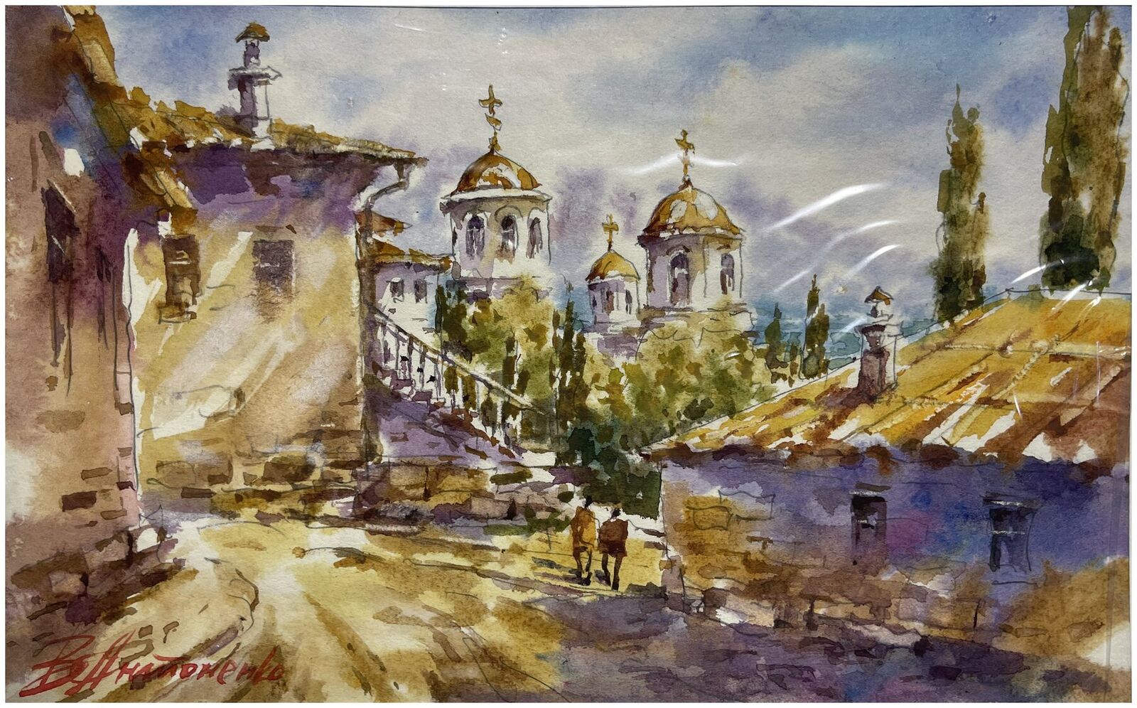 Мечеть на старой улице, работа № 172