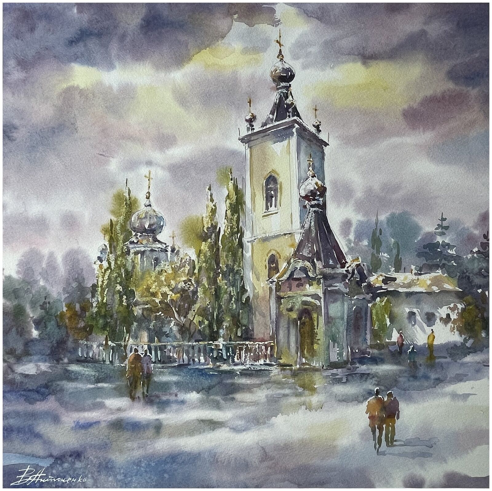 Зимний храм, работа № 243
