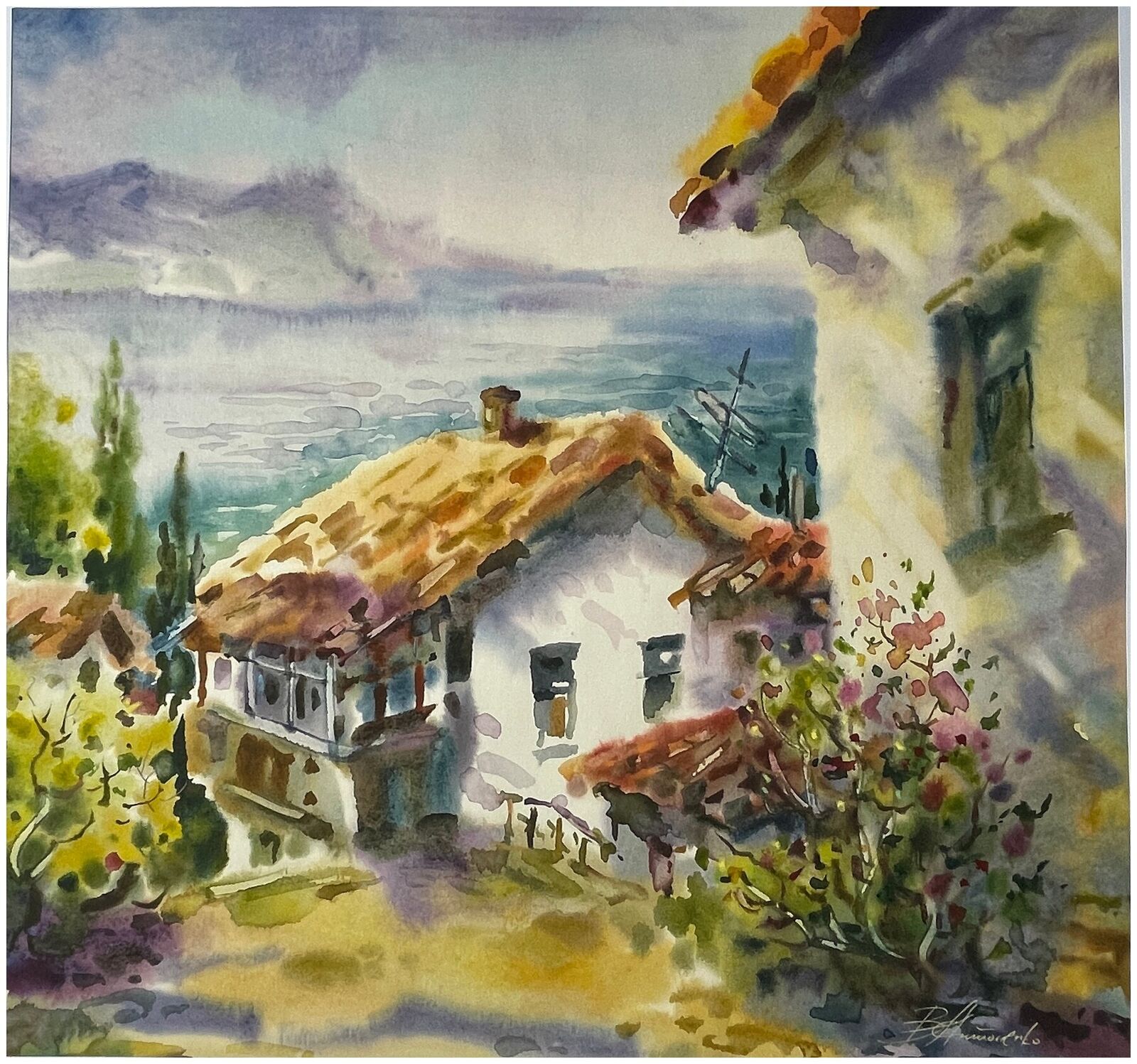 Домик над морем, работа № 262